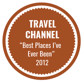 Travel Channel 'Best places I've ever been' 2012
